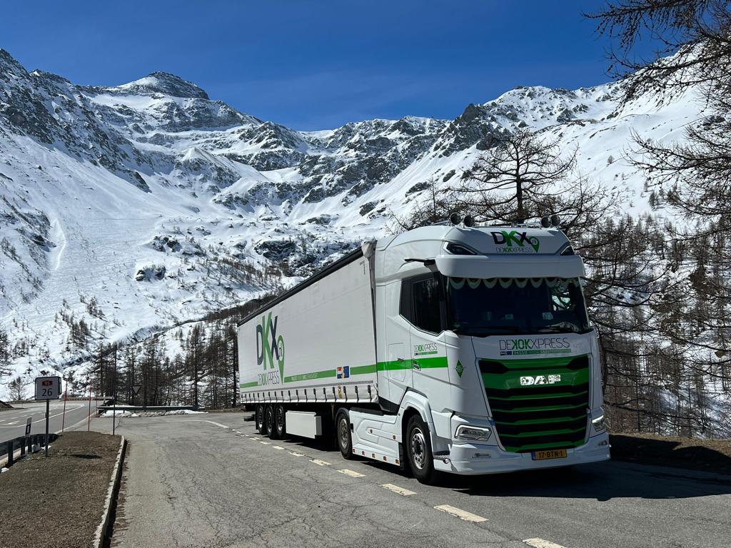 Vrachtwagen in Oostenrijk
