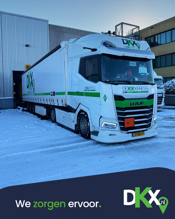 Sneeuw Of Niet, DKX Levert Veilig En Op Tijd