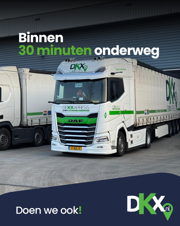Snelle Spoedzendingen Met DKX