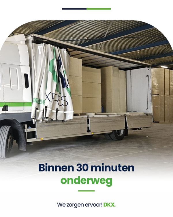 DKX Schakelt Direct Voor Spoedtransport